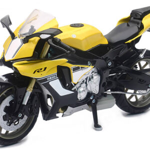 2016 Yamaha YZF-R1 Yellow Motorcycle Model 1/12 by New Ray
