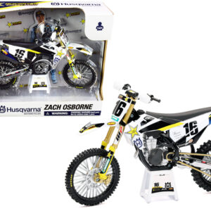 Husqvarna FC450 #16 Zach Osborne “Rockstar Energy Drink” 1/12 Diecast Motorcycle Model by New Ray