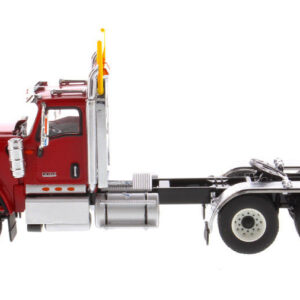 International HX520 Day Cab Tandem Tractor Red 1/50 Diecast Model by Diecast Masters