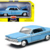 1962 Chevrolet Impala SS Blue 1/25 Diecast Model Car by New Ray