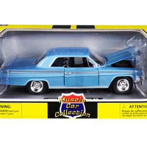 1962 Chevrolet Impala SS Blue 1/25 Diecast Model Car by New Ray
