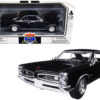 1966 Pontiac GTO Black “Muscle Car Collection” 1/25 Diecast Model Car by New Ray
