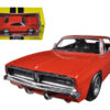 1969 Dodge Charger R/T Orange “Muscle Car Collection” 1/25 Diecast Model Car by New Ray