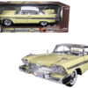 1958 Plymouth Fury “Timeless Classics” Yellow with White Top 1/18 Diecast Model Car by Motormax