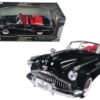 1949 Buick Roadmaster Black with Red Interior 1/18 Diecast Model Car by Motormax 1949 Buick Roadmaster Black with Red Interior 1/18 Diecast Model Car by Motormax