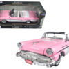1957 Buick Roadmaster Convertible Pink and White 1/18 Diecast Model Car by Motormax 1957 Buick Roadmaster Convertible Pink and White 1/18 Diecast Model Car by Motormax