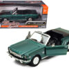 1964 1/2 Ford Mustang Convertible Green Metallic 1/24 Diecast Model Car by Motormax
