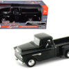 1955 Chevrolet 5100 Stepside Pickup Truck Black 1/24 Diecast Car Model by Motormax 1955 Chevrolet 5100 Stepside Pickup Truck Black 1/24 Diecast Car Model by Motormax