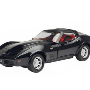 1979 Chevrolet Corvette Black 1/24 Diecast Car Model by Motormax