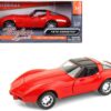 1979 Chevrolet Corvette Red 1/24 Diecast Model Car by Motormax