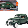 1939 Chevrolet Coupe Green 1/24 Diecast Model Car by Motormax 1939 Chevrolet Coupe Green 1/24 Diecast Model Car by Motormax