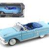 1958 Chevrolet Impala Convertible Blue 1/24 Diecast Model Car by Motormax 1958 Chevrolet Impala Convertible Blue 1/24 Diecast Model Car by Motormax