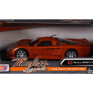 Saleen S7 Copper 1/24 Diecast Model Car by Motormax
