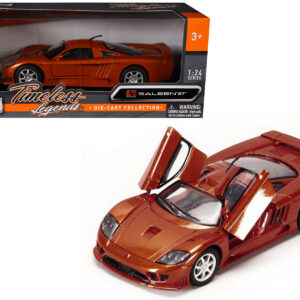 Saleen S7 Copper 1/24 Diecast Model Car by Motormax