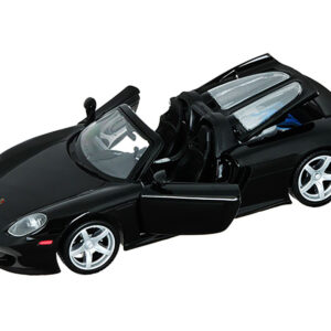 Porsche Carrera GT Black 1/24 Diecast Car Model by Motormax