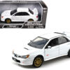 Subaru Impreza WRX STi White 1/24 Diecast Model Car by Motormax