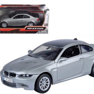 BMW M3 Coupe Gray Metallic 1/24 Diecast Model Car by Motormax BMW M3 Coupe Gray Metallic 1/24 Diecast Model Car by Motormax