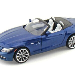 2010 BMW Z4 Convertible Blue 1/24 Diecast Model Car by Motormax