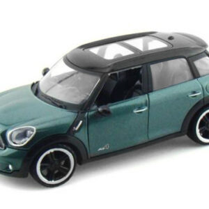 Mini Cooper S Countryman Oxford Green 1/24 Diecast Car Model by Motormax