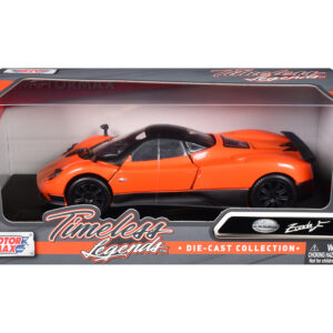 Pagani Zonda F Orange 1/24 Diecast Car Model by Motormax