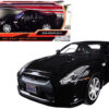 2008 Nissan GT-R R35 Gloss Black 1/24 Diecast Model Car by Motormax 2008 Nissan GT-R R35 Gloss Black 1/24 Diecast Model Car by Motormax