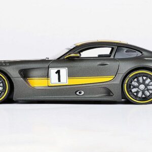 Mercedes AMG GT3 #1 Matt Gray with Yellow Stripes 