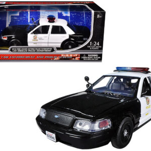 2010 Ford Crown Victoria LAPD Los Angeles Police Department Car 1/24 Diecast Car Model by Motormax 2010 Ford Crown Victoria LAPD Los Angeles Police Department Car 1/24 Diecast Car Model by Motormax