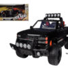 1992 Chevrolet 454 SS Pickup Truck Off Road Black 1/24 Diecast Model by Motormax