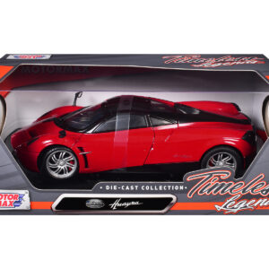 Pagani Huayra Red 1/18 Diecast Car Model by Motormax