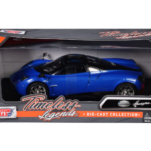 Pagani Huayra Blue 1/24 Diecast Model Car by Motormax