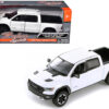 2019 RAM 1500 Rebel Crew Cab Pickup Truck White 1/24-1/27 Diecast Model Car by Motormax 2019 RAM 1500 Rebel Crew Cab Pickup Truck White 1/24-1/27 Diecast Model Car by Motormax