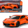 2020 Chevrolet Corvette C8 Stingray Orange “Timeless Legends” 1/24 Diecast Model Car by Motormax 2020 Chevrolet Corvette C8 Stingray Orange “Timeless Legends” 1/24 Diecast Model Car by Motormax
