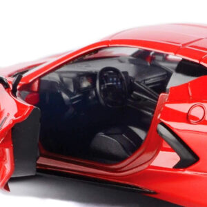 2020 Chevrolet Corvette C8 Stingray Red "Timeless Legends" 1/24 Diecast Model Car by Motormax