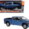 2019 GMC Sierra 1500 Denali Crew Cab Pickup Truck Blue Metallic 1/24-1/27 Diecast Model Car by Motormax 2019 GMC Sierra 1500 Denali Crew Cab Pickup Truck Blue Metallic 1/24-1/27 Diecast Model Car by Motormax
