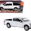 2019 Ford F-150 Lariat Crew Cab Pickup Truck White 1/24-1/27 Diecast Model Car by Motormax 2019 Ford F-150 Lariat Crew Cab Pickup Truck White 1/24-1/27 Diecast Model Car by Motormax