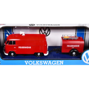 Volkswagen Type 2 (T1) Fire Van with Fire Fighting Trailer