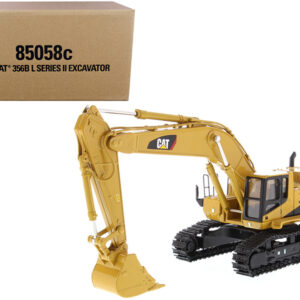 CAT Caterpillar 365B L Series II Hydraulic Excavator with Two Figurines “Core Classics Series” 1/50 Diecast Model by Diecast Masters