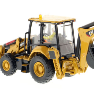 CAT Caterpillar 420F2 IT Backhoe Loader with Operator "High Line Series" 1/50 Diecast Model by Diecast Masters
