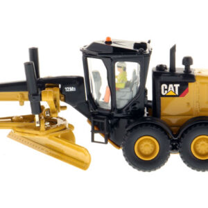 CAT Caterpillar 12M3 Motor Grader with Operator "High Line" Series 1/87 (HO) Scale Diecast Model by Diecast Masters