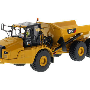 CAT Caterpillar 745 Articulated Dump Truck with Removable Operator "High Line" Series 1/50 Diecast Model by Diecast Masters
