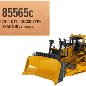 Cat Caterpillar D11T Track Type Tractor Dozer “JEL” Design with Operator “Core Classics” Series 1/50 Diecast Model by Diecast Masters