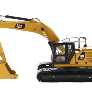 CAT Caterpillar 336 Next Generation Hydraulic Excavator and Operator "High Line" Series 1/50 Diecast Model by Diecast Masters