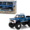 1974 Ford F-250 Ranger XLT Monster Truck Bigfoot #1 “The Original Monster Truck” Blue “Kings of Crunch” 1/43 Diecast Model Car by Greenlight 1974 Ford F-250 Ranger XLT Monster Truck Bigfoot #1 “The Original Monster Truck” Blue “Kings of Crunch” 1/43 Diecast Model Car by Greenlight