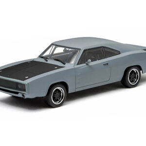 Dom's 1970 Dodge Charger R/T Primered Grey "Fast and Furious" Movie (2009) 1/43 Diecast Car Model by Greenlight
