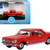 1963 Chevrolet Corvair Coupe Riverside Red with Red Interior 1/87 (HO) Scale Diecast Model Car by Oxford Diecast 1963 Chevrolet Corvair Coupe Riverside Red with Red Interior 1/87 (HO) Scale Diecast Model Car by Oxford Diecast