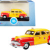 1946-1948 DeSoto Suburban Yellow and Red “San Francisco Taxi” “The Godfather” Movie 1/87 (HO) Scale Diecast Model Car by Oxford Diecast 1946-1948 DeSoto Suburban Yellow and Red “San Francisco Taxi” “The Godfather” Movie 1/87 (HO) Scale Diecast Model Car by Oxford Diecast