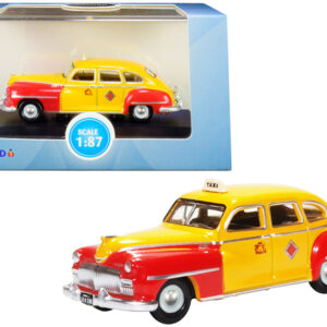 1946-1948 DeSoto Suburban Yellow and Red 