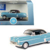 1950 Oldsmobile Rocket 88 Coupe Crest Blue with Black Top 1/87 (HO) Scale Diecast Model Car by Oxford Diecast 1950 Oldsmobile Rocket 88 Coupe Crest Blue with Black Top 1/87 (HO) Scale Diecast Model Car by Oxford Diecast