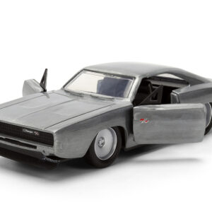 Dom's Dodge Charger R/T Raw Metal "Fast & Furious 7" (2015) Movie 1/32 Diecast Model Car by Jada