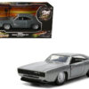Dom’s Dodge Charger R/T Raw Metal “Fast & Furious 7” (2015) Movie 1/32 Diecast Model Car by Jada